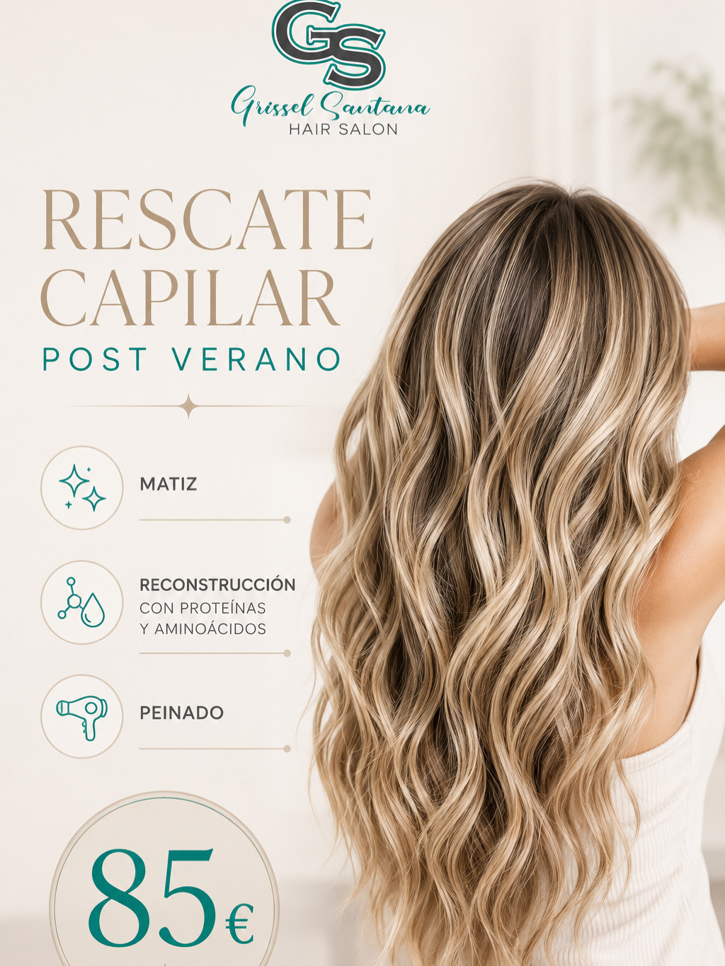 Rescate capilar post verano