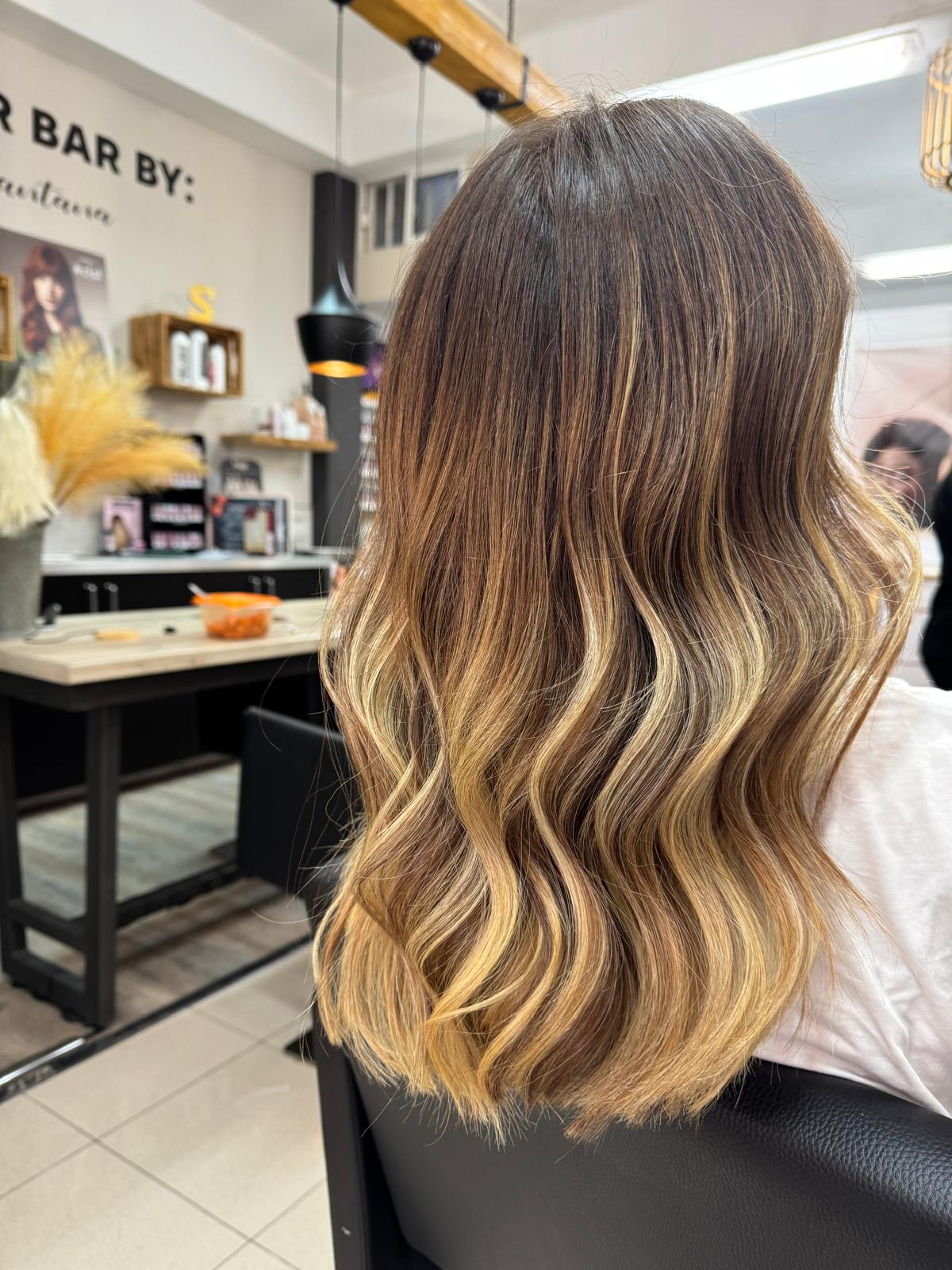 Balayage Free Hand
